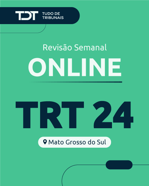 Reviso Semanal TRT 24 - Online