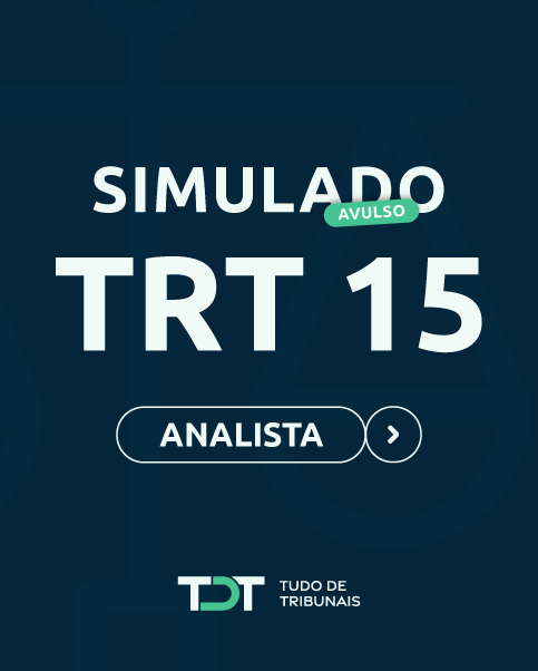 Simulado Avulso TRT 15 - Analista